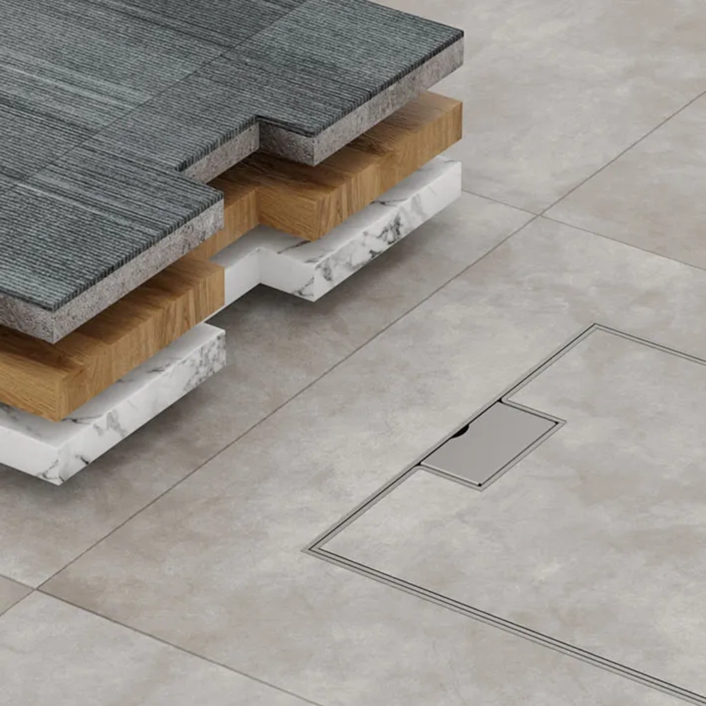 torretta a scomparsa per pavimenti massetto 150x150 cm - immagine 4