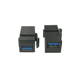 Coupler connettori 180° Femmina - Femmina USB tipo A