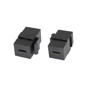 Coupler connettori 180° Femmina - Femmina USB tipo C