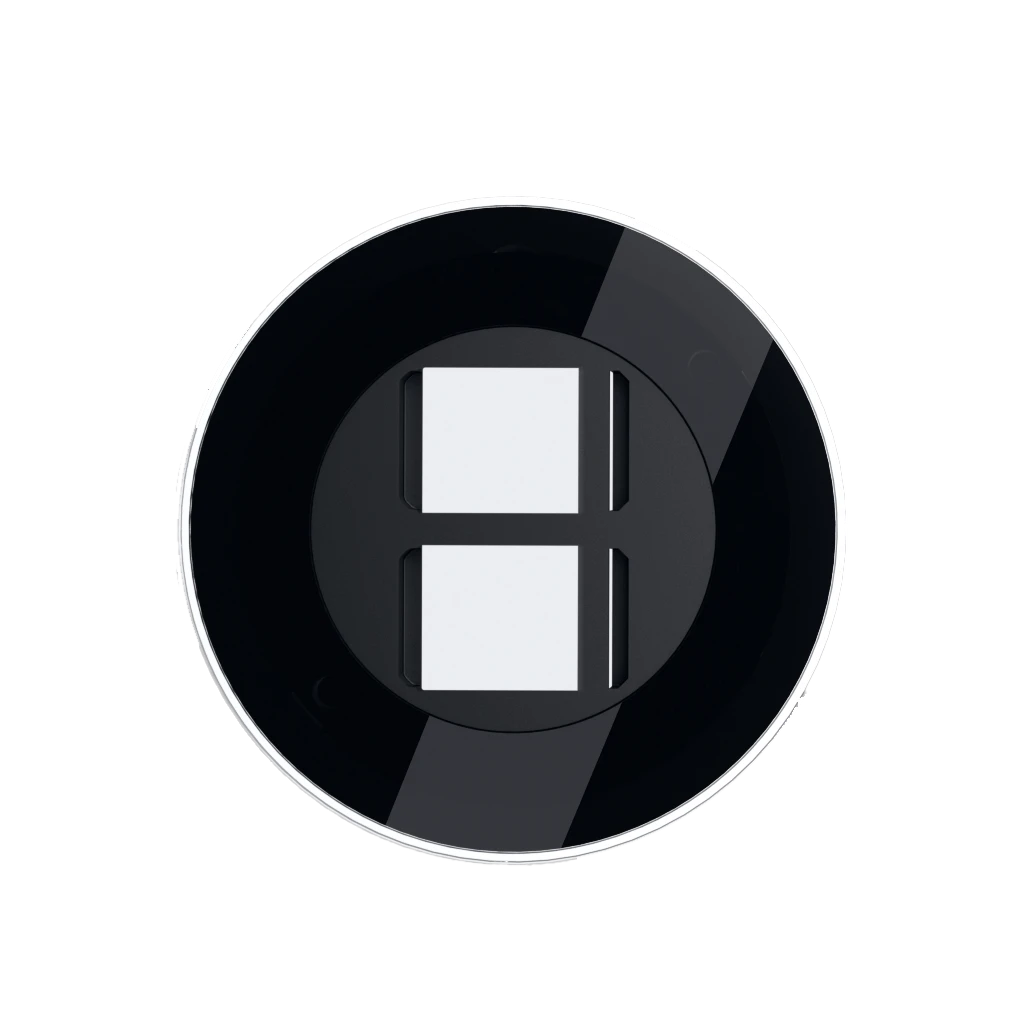 Ghiera Versadot non elettrificato 2 fori keystone anello superiore nero