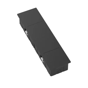 Multipresa a scomparsa rettangolare con 2 prese p30 e cavo di alimentazione 2 m con spina elettrica separata