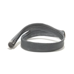 Calza Passacavi verticale in materiale tecnico autoestinguente per scrivanie H 75 cm